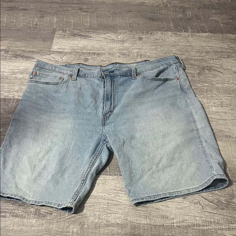 Levi's Light Blue Jean Shorts